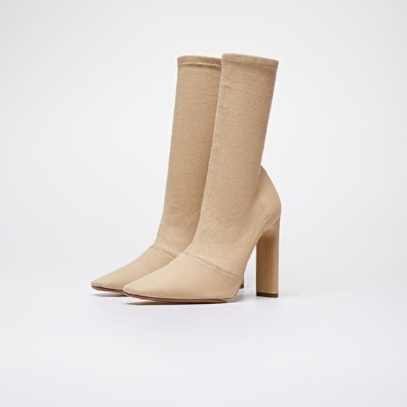 YEEZY Season 7 / stretch canvas sock ankle boot military light 36 - Picture 4 of 9